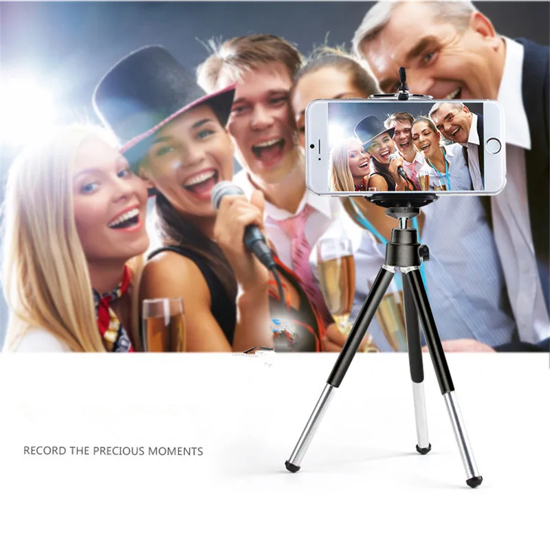 Мини-настольная подставка для штатива крепление телефона с зажимом камеры Gopro