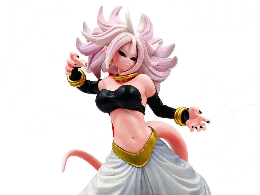 Dragon Ball Z Специальный Majin Buu Android 19 Android 21 девушка конечной формы Ver. Фигурка DBZ Goku Buu ПВХ Модель 22 см