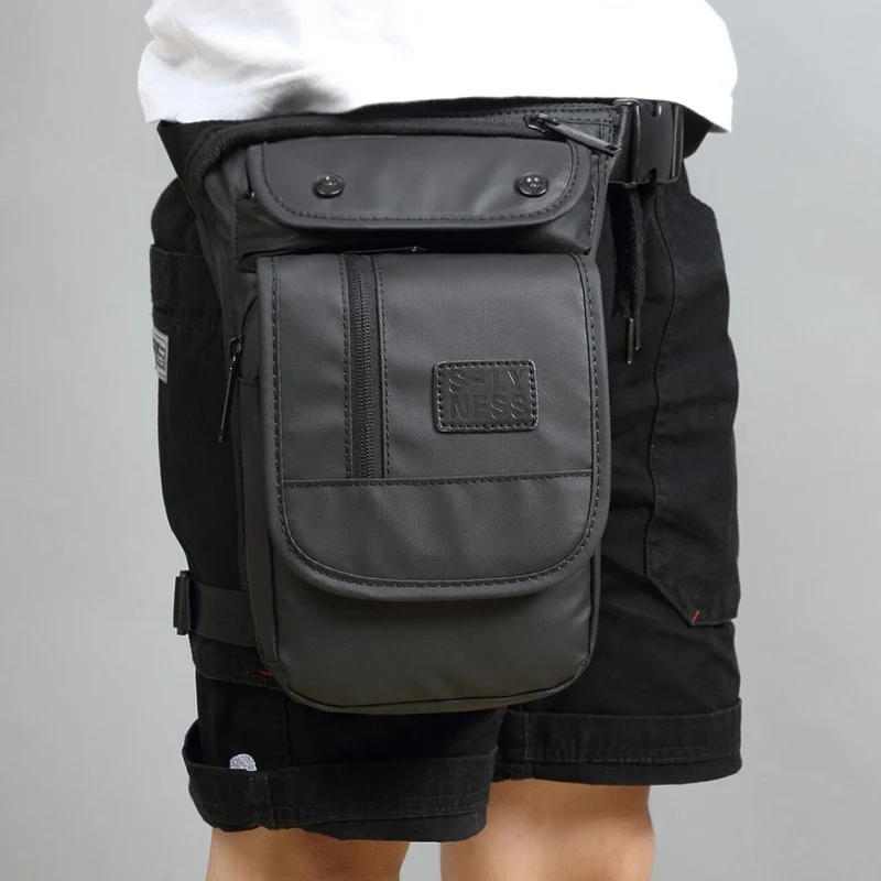 Мужской кошелек на поясной ремень для мотоциклистов сумка мессенджер через