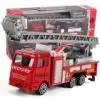 Red Сплав Инженерная игрушка Шахтерская машина грузовик детский подарок на день рождения пожарная спасательная подарок игрушки для детей игрушечные транспортные средства#30 - Цвет: Red
