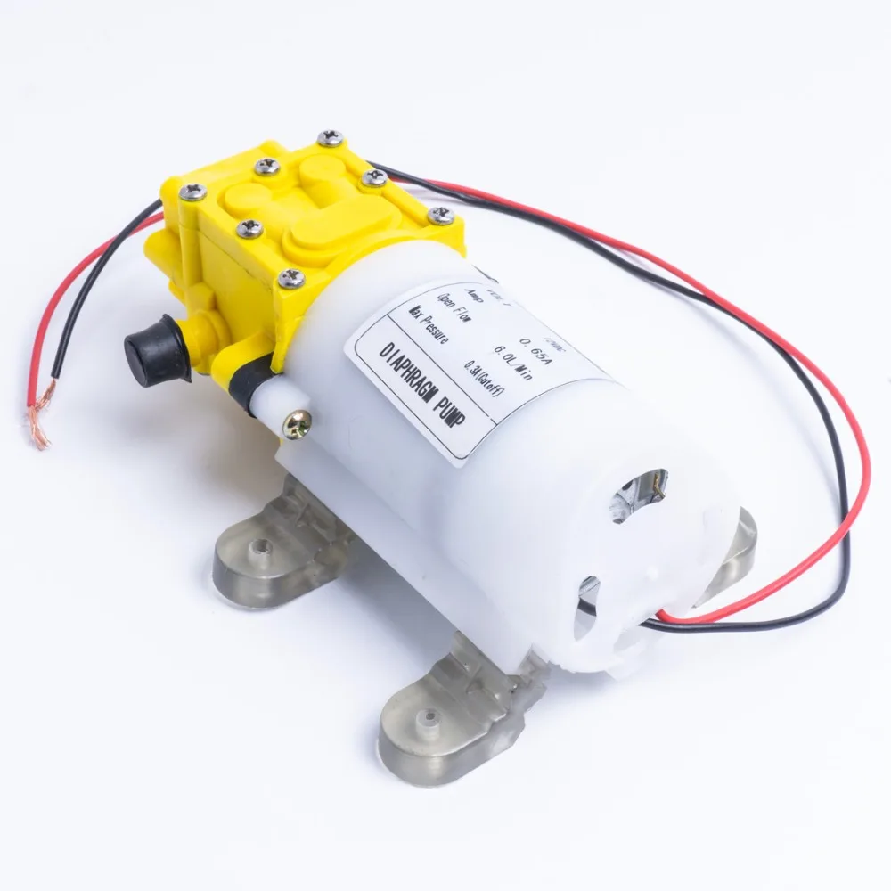 Высокое качество 5L/Min DC12V 2.5A мембранный Водяной насос маленький безопасный насос высокого давления самовсасывающий 0.8Mpa