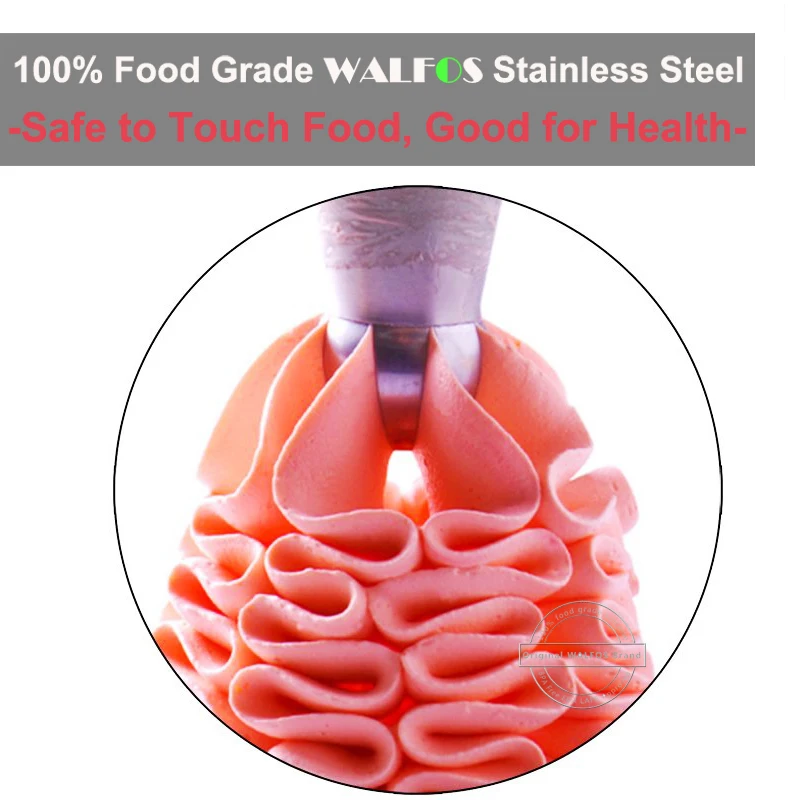 WALFOS 3 шт./компл. Кондитерские насадки шара Обледенение изделия наконечники кекс