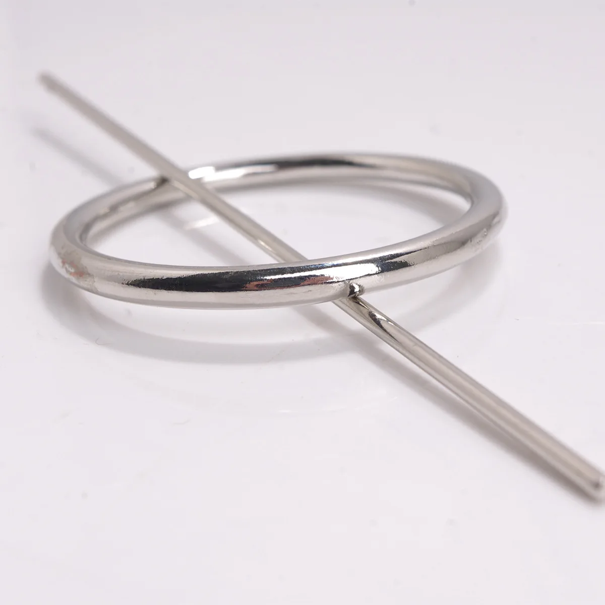 Fashion hair accessories geometric round hollow hairpin headwear circle jewelry |