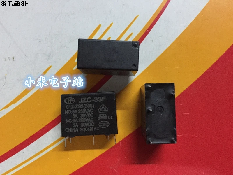 5 шт./лот Power s 4pin a250vac JZC-33F 10 в пост. Тока | Обустройство дома