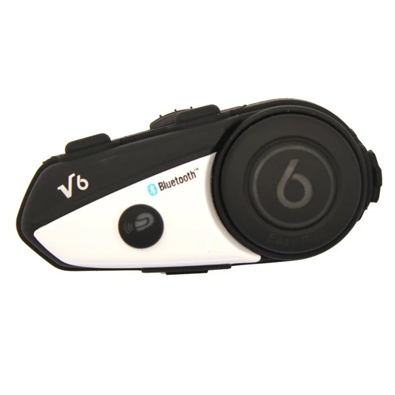 Английская версия Vimoto V6 шлем Bluetooth гарнитура мотоцикл Многофункциональные Стерео Наушники для сотового телефона и gps радио