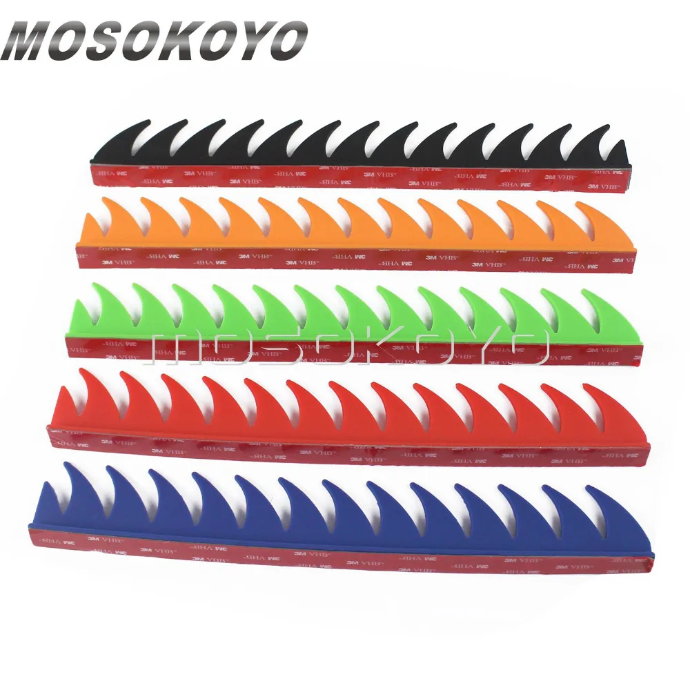 Мотоциклетный шлем для велосипеда внедорожника наклейка Mohawk шипы полоса черный