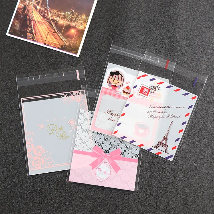 500 шт. пакеты для печенья ручной работы 10 х10|opp packing bag|opp bagopp bag plastic bags |