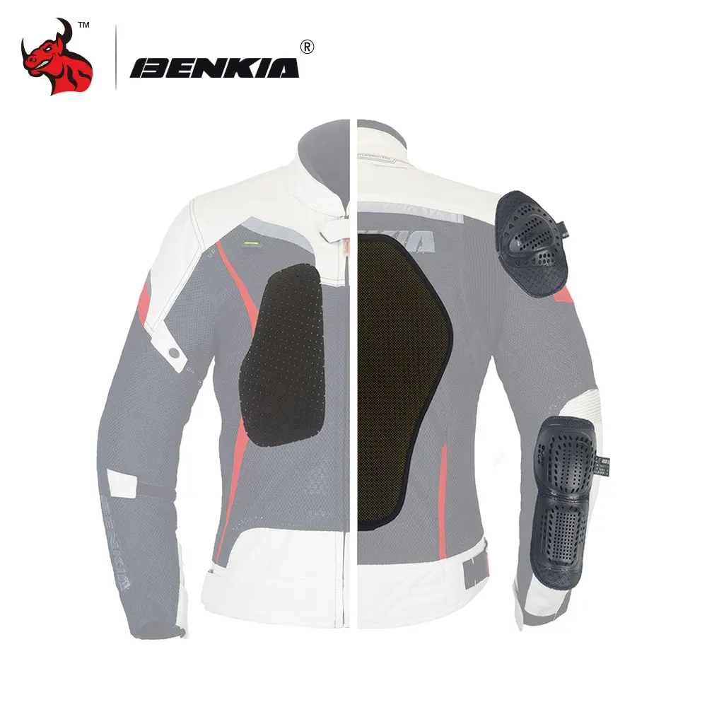 BENKIA мотоциклетная куртка летняя дышащая сетчатая защитная Экипировка Мужская
