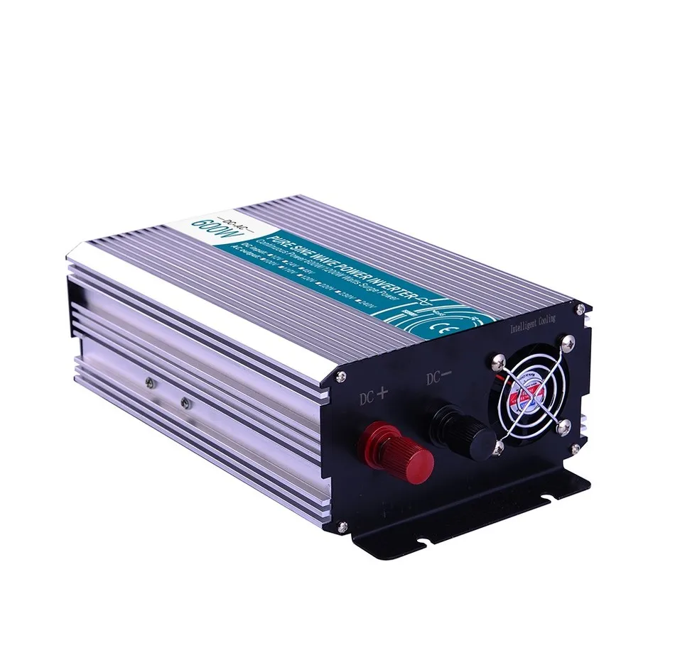 MKP600-122 600 Вт решетки инвертор Чистая синусоида 12vdc к 220vac преобразователь напряжения, солнечный инвертор