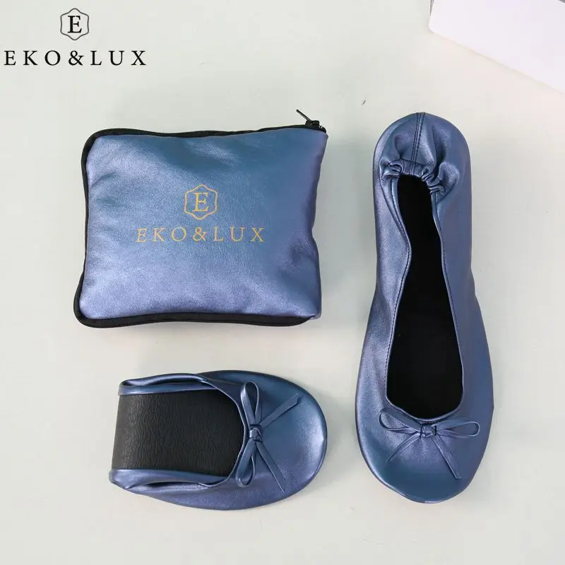 Складная Балетки Портативный Путешествия сложить Обувь Выпускного Вечера