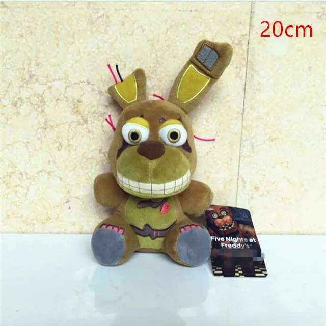 style 9 Стиль Five Nights At Freddy's 4 Плюшевые игрушки Аниме Золотая лисица Фредди Бонни и Чика FNAF мягкие животные куклы игрушки для детей - Цвет: style 9