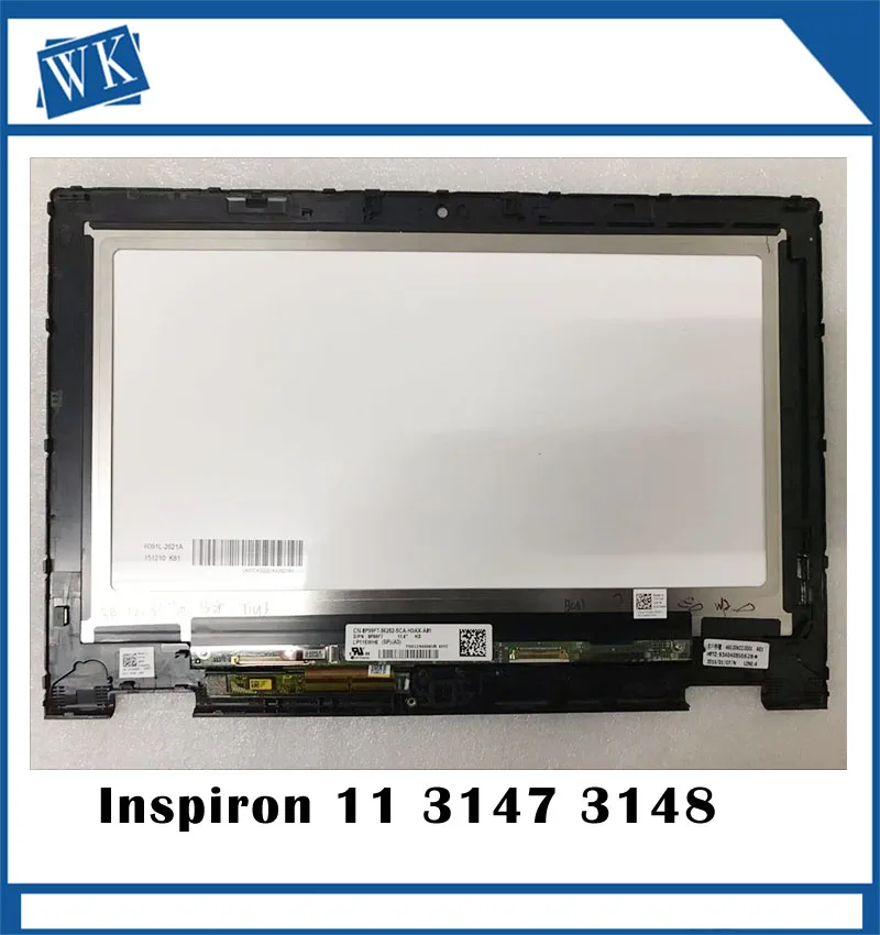 11," ЖК-экран для Dell Inspiron 11 3147 3148 3000 LP116WH6 SP A2 lcd сенсорный дисплей панель в сборе 1366*768