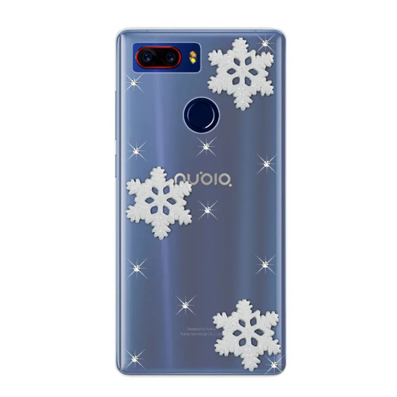 For ZTE Nubia Z17s phone cases Blade X7 Axon 7s 7 Z11 z17 mini max lite Z18 Rhinestone crystal cover |