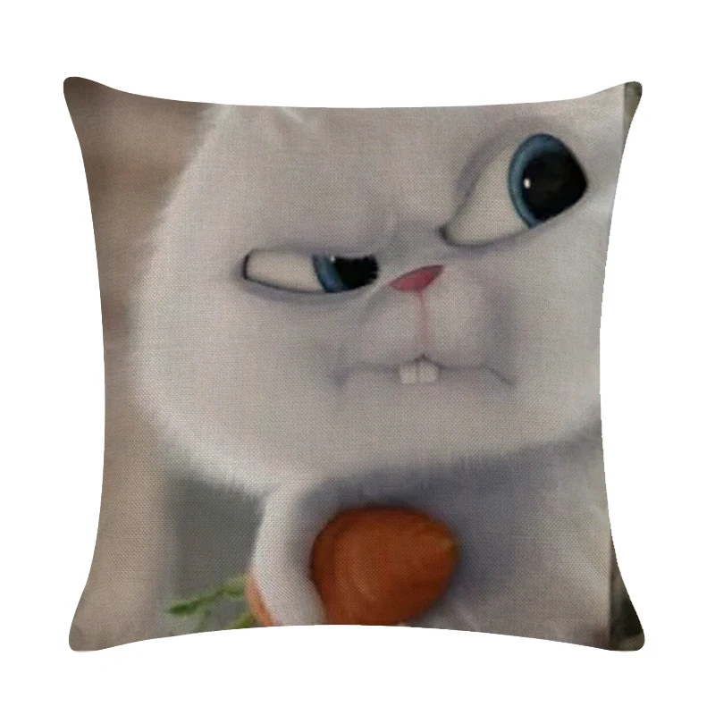 45*45cm Most Popular Cartoon Kitty Animal Pattern Cushion Cover Suitable for Home Decoration Comfortable Square Sofa Pillowcase |