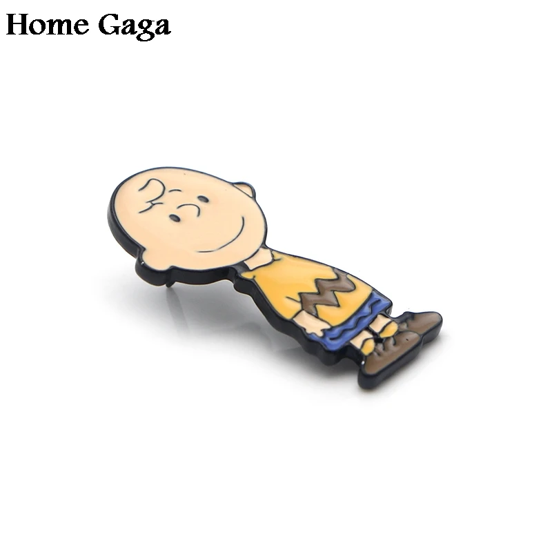 Homegaga собака мультфильм цинковый сплав галстук булавки значки para рубашка сумка одежда рюкзак броши для обуви Значки украшения D1834
