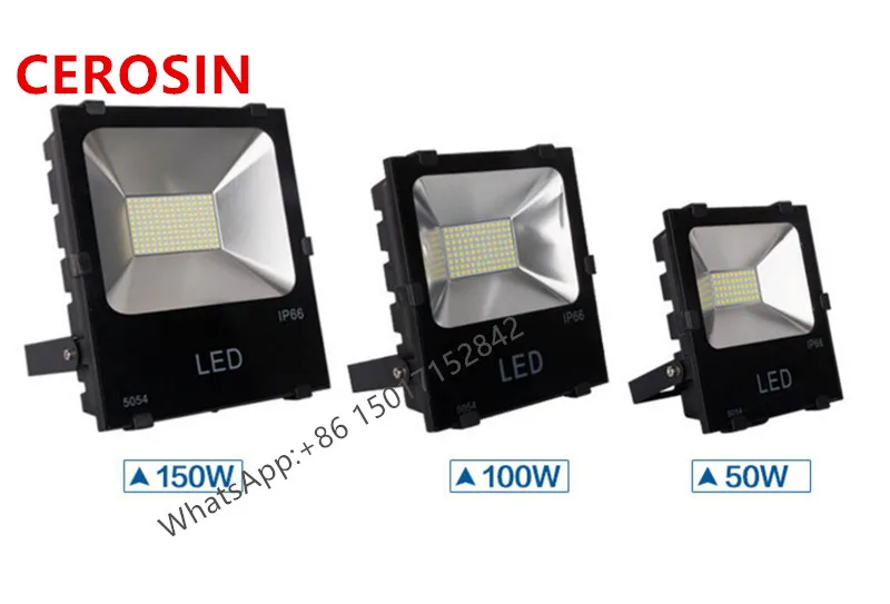 Высокое Качество IP65 IP66 LED Рефлектор Свет 30 Вт 50 100 150 AC85 265V Теплый Белый или