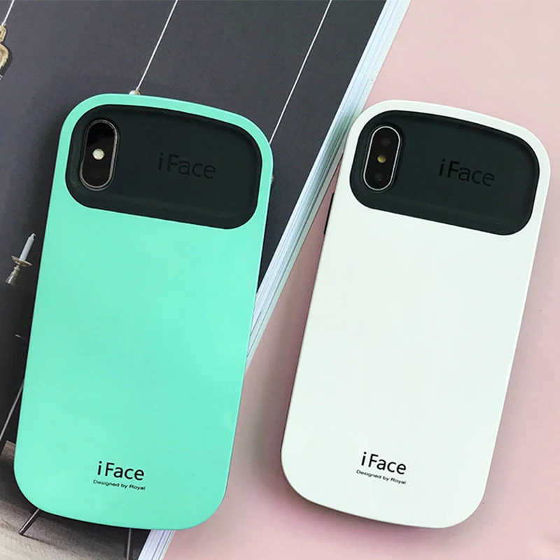 Для iphone 6 Чехол iFace Блестящий жесткий чехол силиконовый блеск задняя крышка