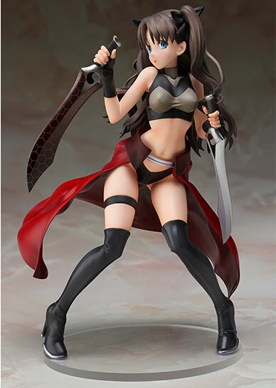 Fate stay night Action Figures Tohsaka Rin 20cm Anime Cartoon Model Toys Japanese | Игрушки и хобби