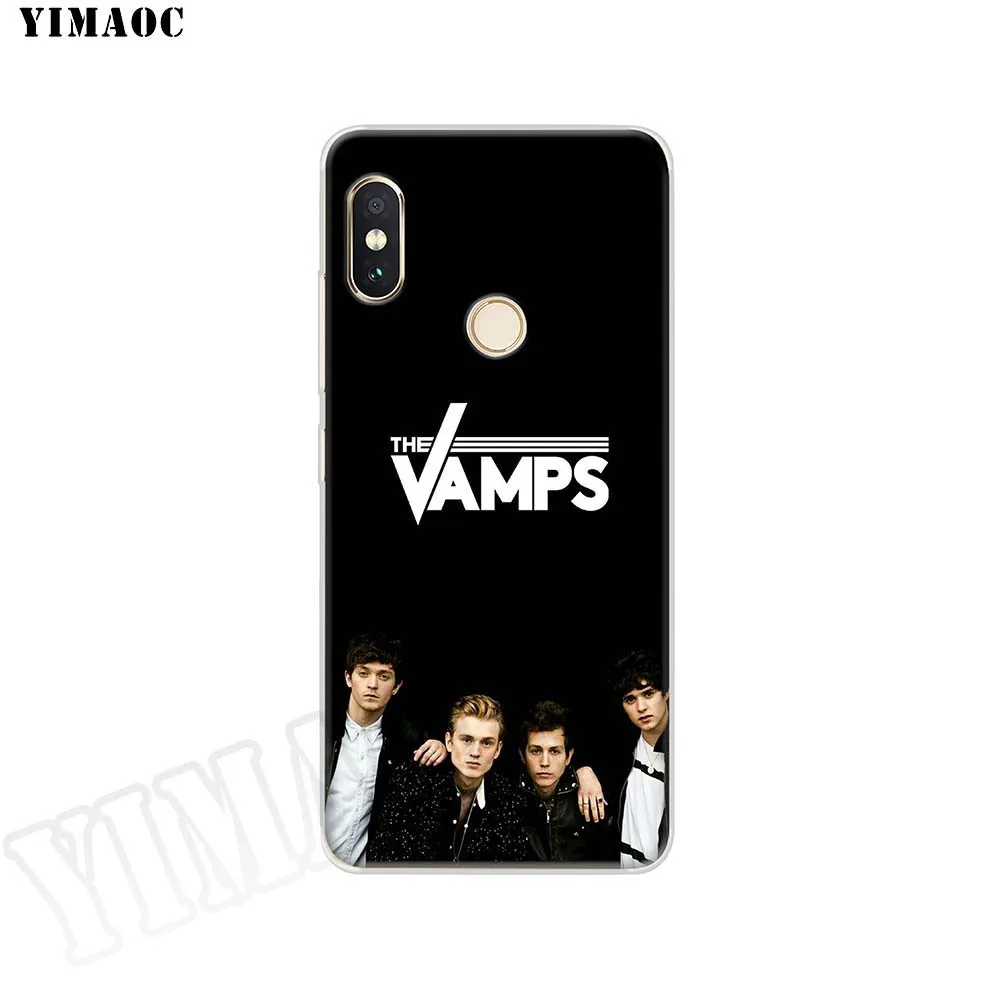 Мягкий силиконовый чехол YIMAOC The Vamps для POCOPHONE F1 Xiaomi Redmi Note 6 7 Pro 6A Mi 8 Lite из ТПУ |