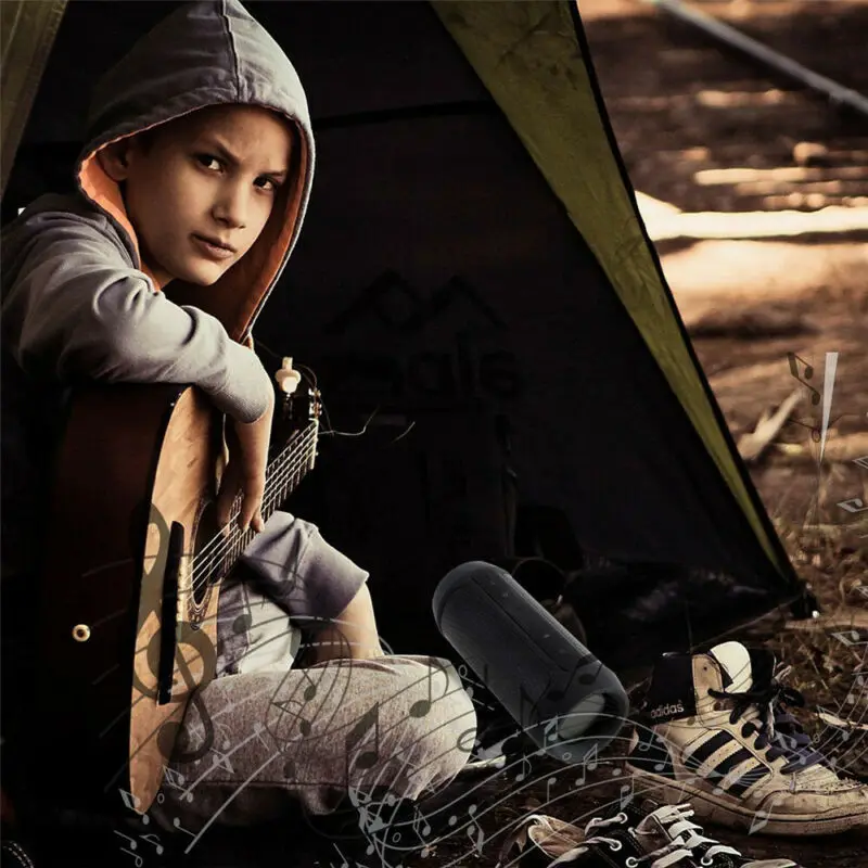 Портативная стерео Беспроводная Bluetooth колонка водонепроницаемое портативное