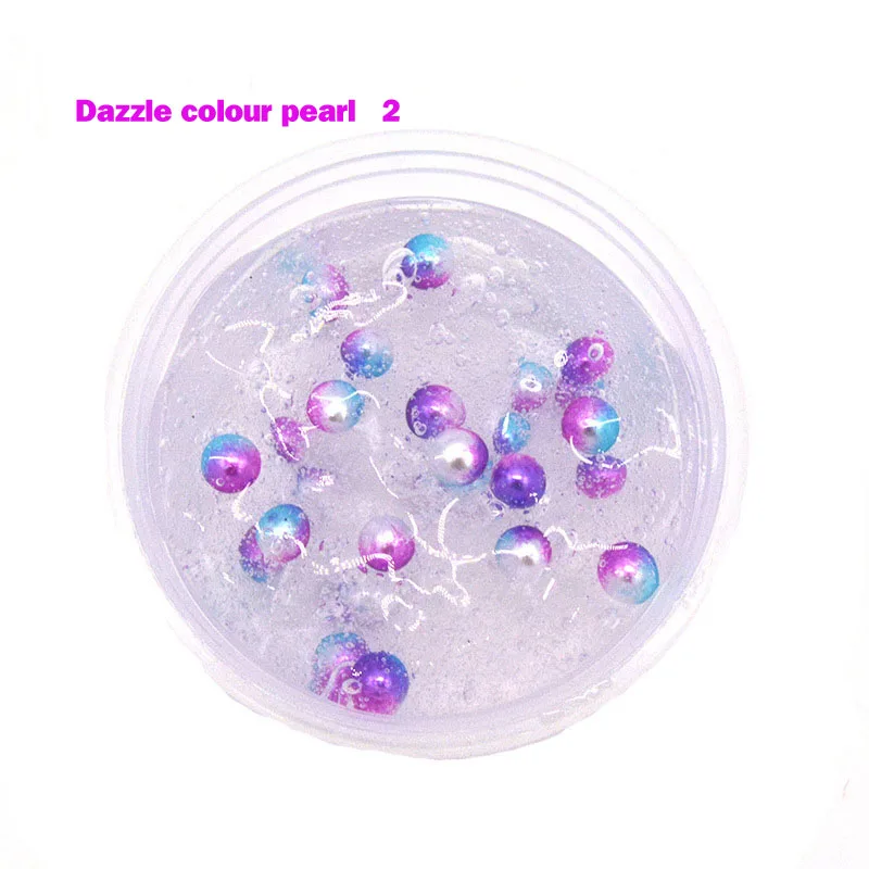 Новая новинка пушистый Floam Slime DIY Алмазная блестящая резиновая грязевая шпатлевка Ароматизированная Ванна снятие стресса без буры дети осадка игрушка развлечение - Цвет: D
