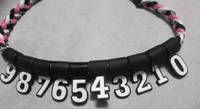 wholesale silicone digital number pendant 0 9 for baseballsoftball necklace
