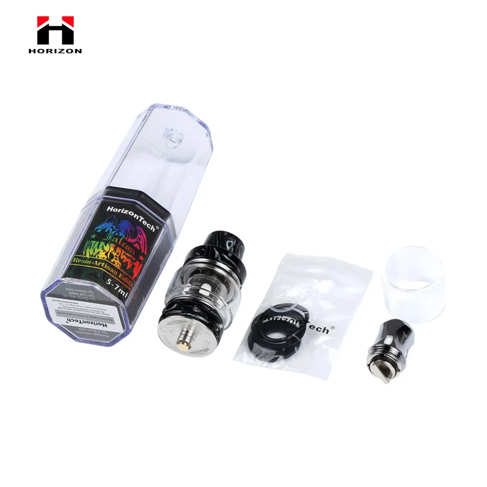Original HorizonTech Falcon Bulb Resin-Artisan Atomizer Vape Tank 7ml With M2 Coil Electronic Cigarette VS Uwell Crown 4 | Электроника