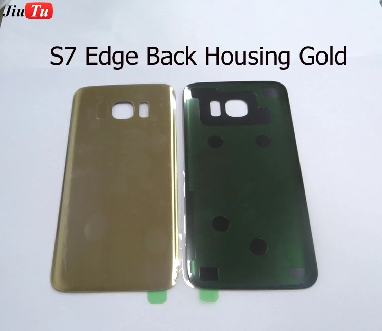 Задняя крышка батарейного отсека 2 шт./лот для Samsung Galaxy S7 Edge G935 G935F стеклянная