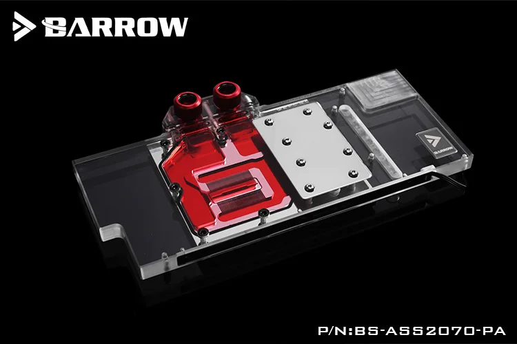 BARROW водяной блок для ASUS ROG STRIX RTX2070 8G GAMING / A8G O8G GAMING/Поддержка оригинальной задней