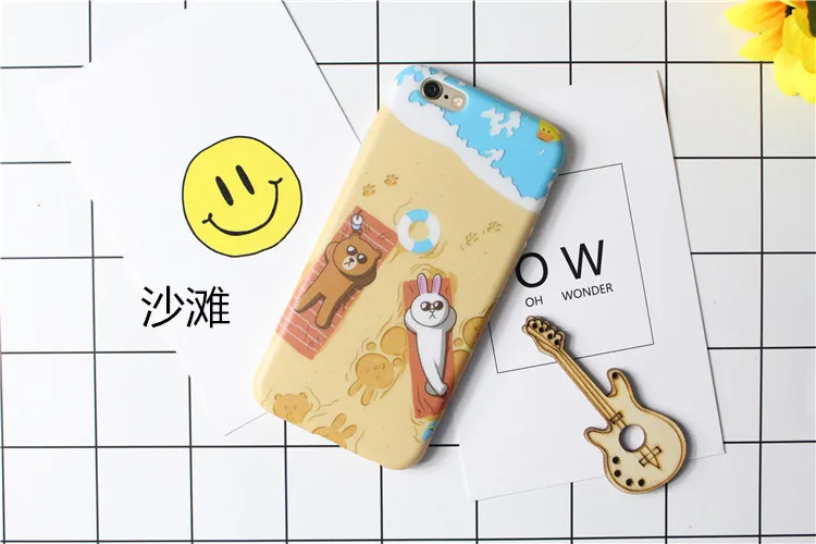 2017 Cute Cartoon Phone Case For apple iPhone 6s Cases Soft silicon IMD matte tpu Cover Coque Fundas iphone 6 Plus |