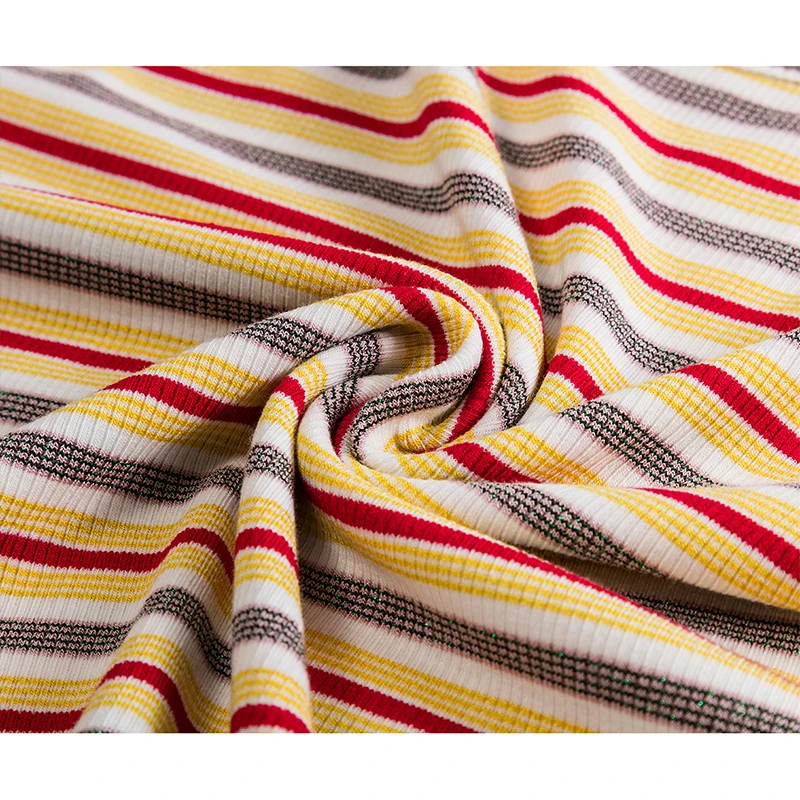 Casual Striped Women T Shirt O-Neck Short Sleeve Summer Lady Tees Top M30243 | Женская одежда