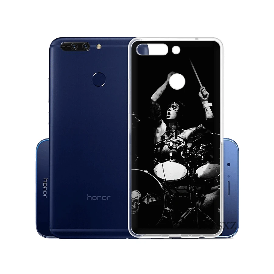 Чехол для Huawei Y5 Y6 Y7 II Prime 2017 2018 чехол телефона музыкальный инструмент