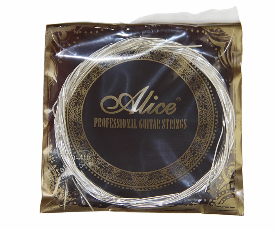 Струны для электрогитары Alice 5 комплектов гитарные аксессуары с шестигранным