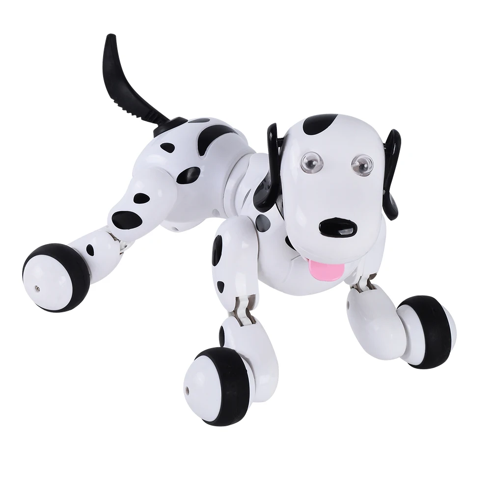 777-338 подарок на день рождения RC zoomer dog 2,4G беспроводной пульт дистанционного управления умная собака электронный питомец Развивающие детские игрушки Робот Игрушки