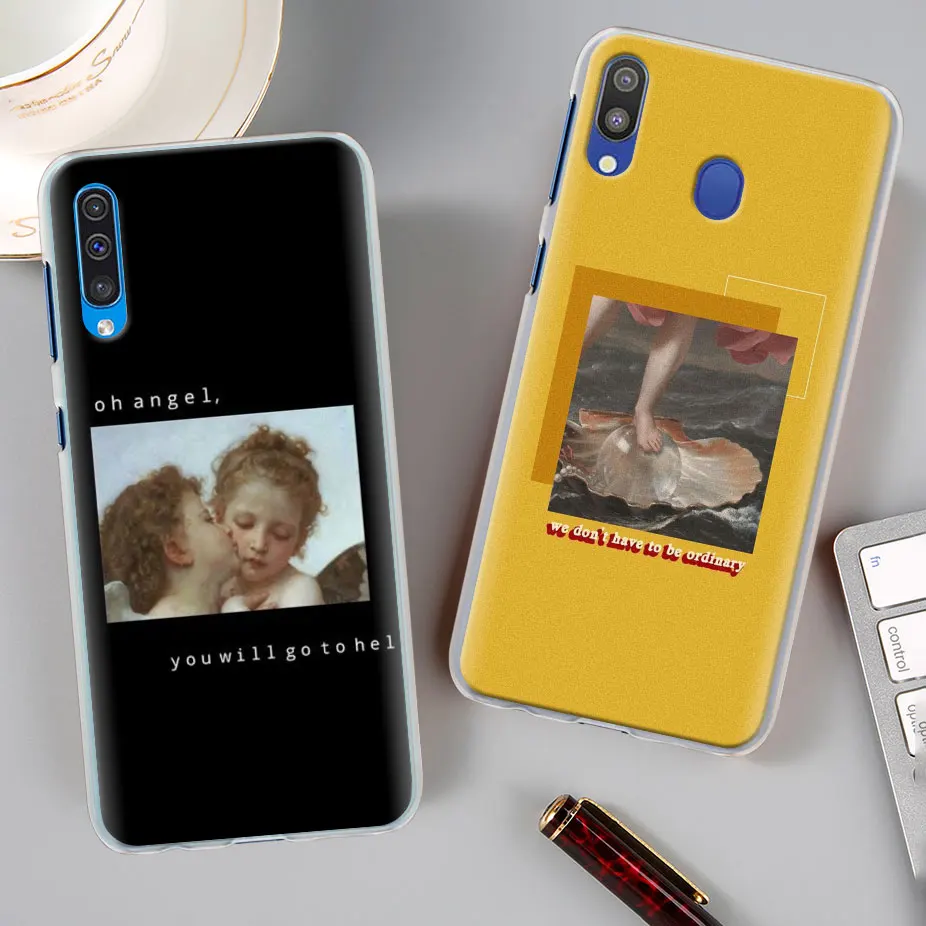 Художественный эстетический чехол с рисунком Ван Гога Мона Лиза для samsung Galaxy A30 A40 A50 A70 A6 A8 Plus A7 A9 M30 чехол для телефона Coq