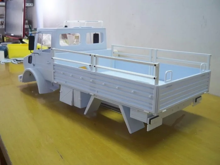 1/10 RC Unni monk пожарные армейские грузовики/Benz кузов Неокрашенный Для осевой SCX10 RC8WD D90