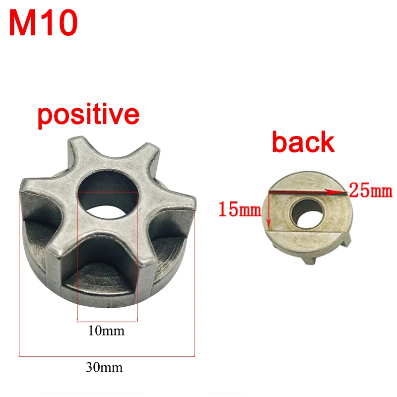 M10/M14/M16 бензопила Шестерни 100 115 125 150 180 Замена для угловых шлифовальных машин