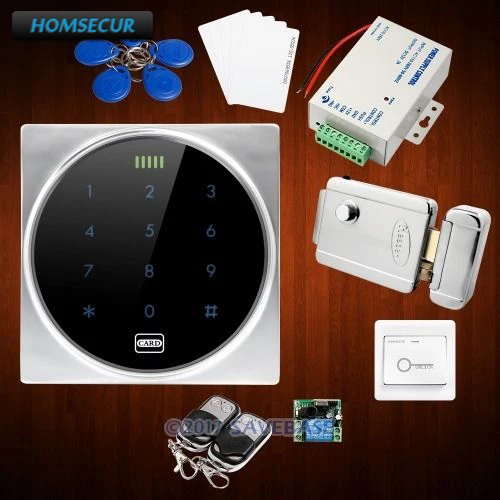 HOMSECUR Водонепроницаемая металлическая система контроля доступа с 125 кГц RFID