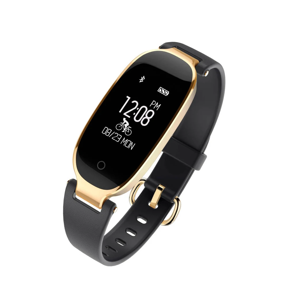 Maxinrytec Smartwrist S3 для модных женщин и девушек, умные часы IP67, водонепроницаемые, Bluetooth, умные часы, трекер сердечного ритма