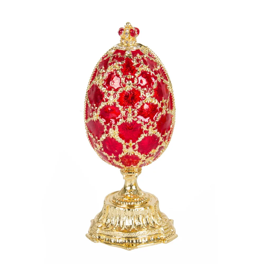 Флетчер брендовый металлический Exqusite Faberge яйцо для ювелирной коробки - купить по
