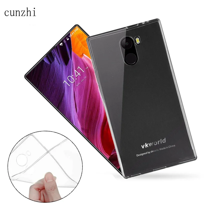 For VKworld Mix Plus Silicon Case Ultra Thin Soft TPU Transparent Mobile Phone Back Cover | Мобильные телефоны и