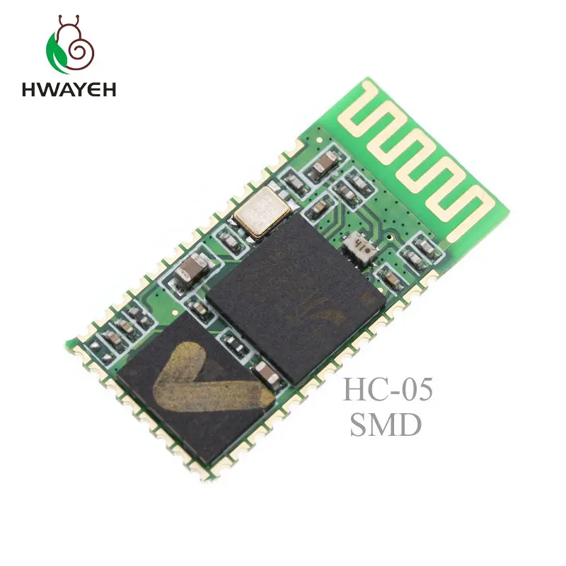 HC-05 HC05 HC-06 HC 06 RF беспроводной Bluetooth приемопередатчик Slave модуль RS232/конвертер TTL в UART и адаптер - Цвет: HC-05 SMD