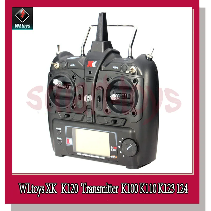 K120 Transmitter / X6 Remote Controller for WLtoys XK K130 K123 K124 K100 K110 X350 RC Helicopter Parts | Игрушки и хобби