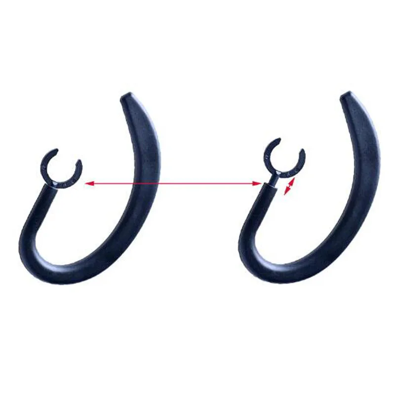 360 Degree Rotate Silicone Soft Bluetooth Earphone Earhook Clip Headphone Stand Sport Headset Ear Hook Clamp Holder EarLoop Wing |