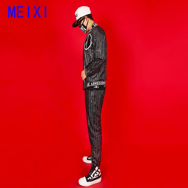 G-Dragon GD яркая лазерная вспышка куртка оригинальный мужской DJ певец BIGBANG