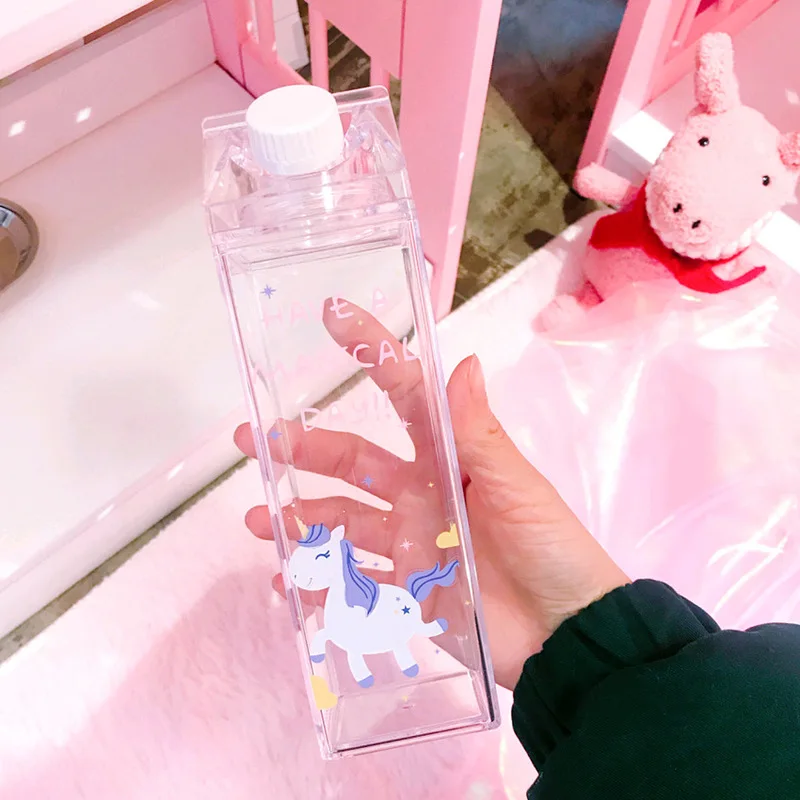 Герметичная Бутылка Для Воды Rainbow Unicorn 500 мл для путешествий йоги бега