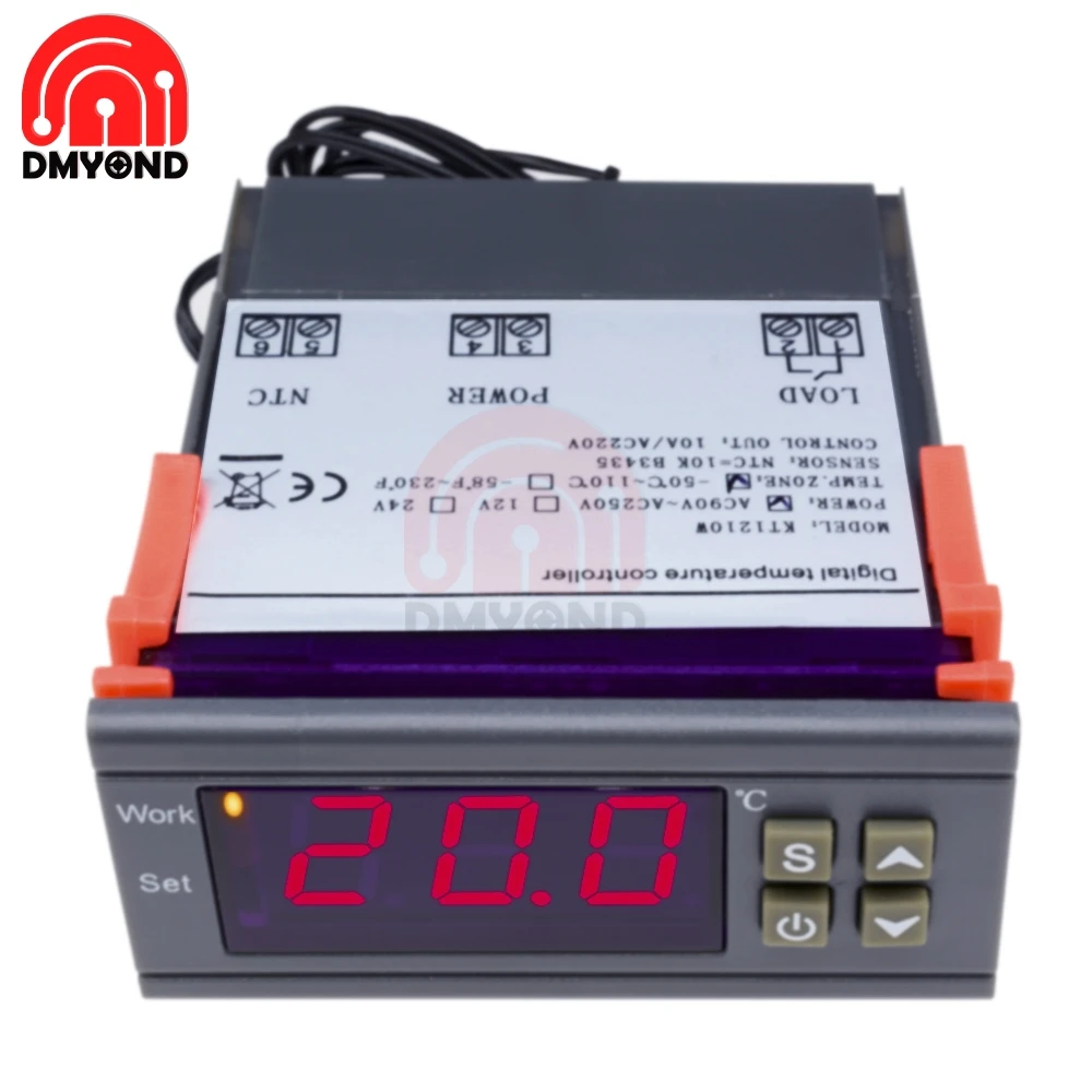 Цифровой регулятор температуры MH1210W Φ 12V 110V 220V 10A| |
