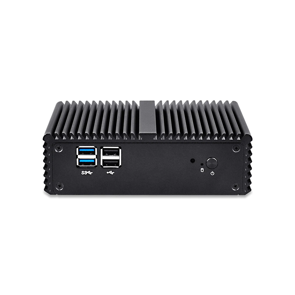 Billig Kansung Fanless Mini PC Celeron J/N3160 AES-NI Barebone X86 Micro Computerr Linux Ubuntu PC Industrielle Mini Computer