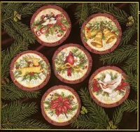 top quality lovely hot sell counted cross stitch kit old world holiday ornaments ornament dim 08813