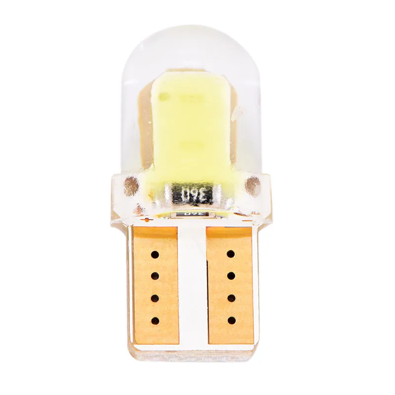 10 шт. Авто Клин габаритный фонарь светодиодный W5W T10 194 168 COB 8SMD CANBUS яркая кварцевая